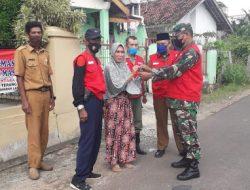 Jajaran Koramil 410-05/TKP Bersama Satgas Covid-19 Sosialisasi ke Warga
