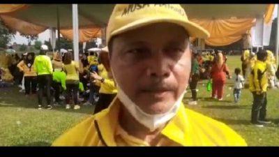 Senam Lampung Berjaya, Golkar Lamteng Dukung Periode Kedua Arinal