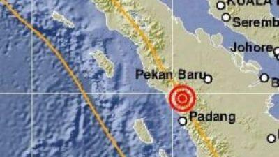 Kota Bukittingi Sumatera Barat Terguncang Gempa Kuat Skala 4,5