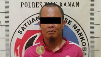 Polres Waykanan Bekuk Pengedar Narkoba di Waytuba