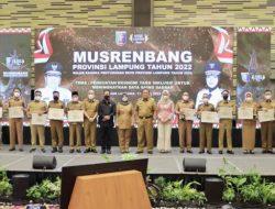 Ketua DPRD Mingrum Gumay Hadiri Musrenbang Tahun 2022