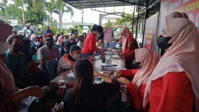 Dukung Percepatan Vaksinasi Covid 19, Kodim 0410/KBL Gelar Serbuan Vaksinasi Masyarakat