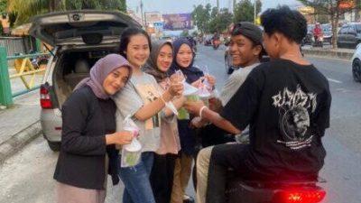 Aliansi Lampung Bersatu Berbagi Takjil Saling Bantu Sesama