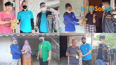 GP Anshor dan KNPI Kota Bandarlampung Bagikan Ratusan Minyak Goreng ke Warga
