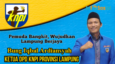 DPD KNPI Provinsi Lampung Sah Dipimpin Iqbal Ardiansyah Periode 2022-2025