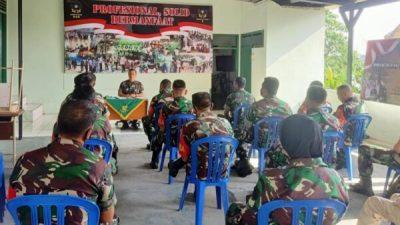 Danramil Mayor Yudi Nugroho: Agar Babinsa Jadi Inspirasi dan Contoh Bagi Masyarakat
