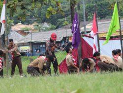 Guna Mupuk Semangat Bela Negara, Koramil 410-01 Panjang Laksanakan Pembinaan Pramuka