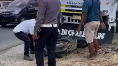 Mahasiswa Unila Tewas Usai Terlindas Truk di Soekarno Hatta Bypass