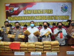 Dalam 1 Bulan Terakhir, Polda Lampung Ungkap Antar Pulau