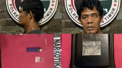 Lagi Nyabu, HA Ditangkap Satuan Narkoba Polres Lampung Timur