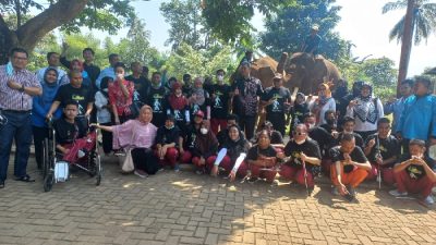 Disabilitas dan Tunanetra Kunjungi Taman Wisata Lembah Hijau Lampung