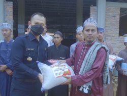 Serdik Sespimmen Polri Angkatan 62 Berikan Bansos di Ponpes Lampung Timur