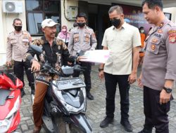 Terima Kasih Pak Polisi, Motor Kami yang Hilang Akhirnya Kembali