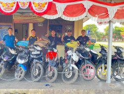 Pelaku Sabung Ayam Digrebek Polisi Bengkunat Pesibar, 8 Sepeda Motor Ditinggalkan