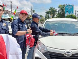 Bangkitkan Nasionalisme, PWI Lambar Distribusikan 1000 Bendera Merah Putih