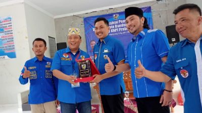 Anjau Silau DPD KNPI Prabumulih ke Kota Bandarlampung