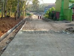 DPRD Tulangbawang Tak Pantau Hasil Rabat Beton yang Terkesan Asalan, Warga Kecewa