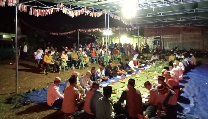 IMG 20220817 WA0294 Warga Kelurahan Tanjungsenang Lampung Utara Sambut Perayaan Hari Merdeka 17 Agustus dengan Tasyakuran
