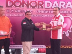 Ketua PMI Riana Sari Arinal Ucapkan Terimakasih, 504 Kantong Donor Darah Terkumpul di Lampung Begawi 2022
