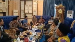 Ketua DPRD Kabupaten Lampung Utara Wansori Terima Audiensi 12 Tokoh Adat