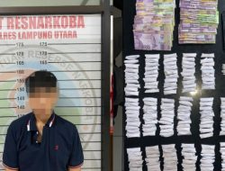 Pengedar Ganja Dibekuk Tim Cobra Satres Narkoba Polres Lampung Utara