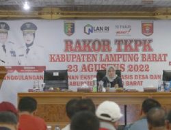 Wagub Chusnunia Beri Arahan dalam Rakor TKPK Lampung Barat