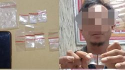 Dagang Sabu, Pelaku Ditangkap Polres Lampung Selatan