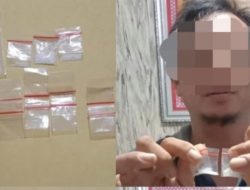 Dagang Sabu, Pelaku Ditangkap Polres Lampung Selatan