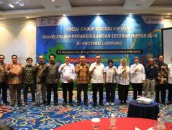 Gubernur Lampung Buka Acara FGD Penyelesaian Penanggulangan Ceceran Minyak Bumi di Lampung