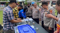 IMG 20220906 WA0378 Puluhan Perwira Polres Lampung Utara Mendadak Dites Urine