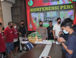 35 Kg Sabu dan 5000 Butir Happy Five, Total Senilai 37 Miliar Diamankan Polda Lampung