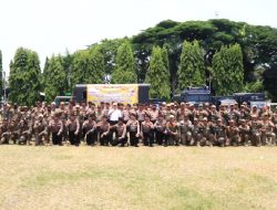 Satpol PP Provinsi Lampung Gelar Latihan Bersama Penanganan Unjuk Rasa