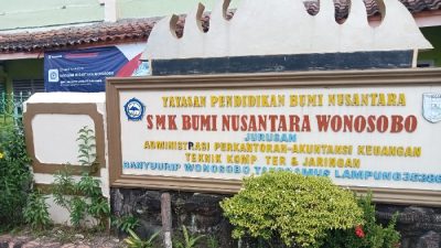 SMK Bumi Nusantara Wonosobo Kabupaten Tanggamus Diduga Pungli Jutaan Rupiah Permurid Melalui Komite