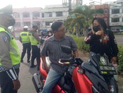 Polresta Bandarlampung Kembali Gelar Razia Rutin SIM dan STNK