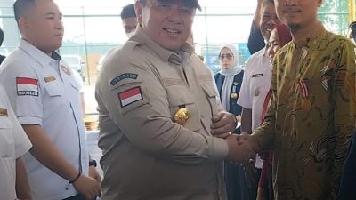 Susilo Aris Nugroho Terima Penghargaan Adhitya Karya Mahatva Yodha Utama dari Gubernur Lampung