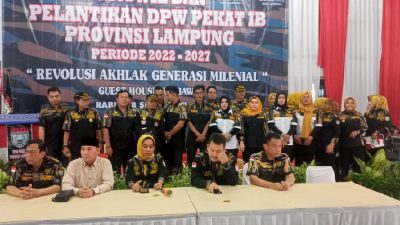 Terpilih Secara Aklamasi, Novianti Nakhodai PEKAT -IB Provinsi Lampung Periode 2022 -2027