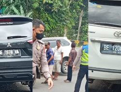 Kecelakaan Avanza dan Exspander Sama-Sama Ringsek di Batu Keramat Tanggamus