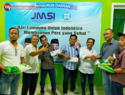 JMSI Peduli Serta DPP AWPI Serahkan Tali Asih untuk Jun DKK