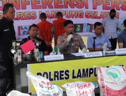 45 Ton Pupuk Ilegal di Lampung Selatan Diamankan Polisi