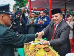 Gubernur Arinal Djunaidi Ikuti Upacara Peringatan HUT TNI ke – 77