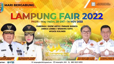 Lampung Fair 2022 akan Dimeriahkan dengan Kehadiran Artis
