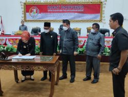 KUA-PPAS APBD 2023 Disepakati Pemkab Dan DPRD Tubaba