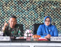 Komandan Batalyon Infanteri 7 Marinir Laksanakan Entry Briefing