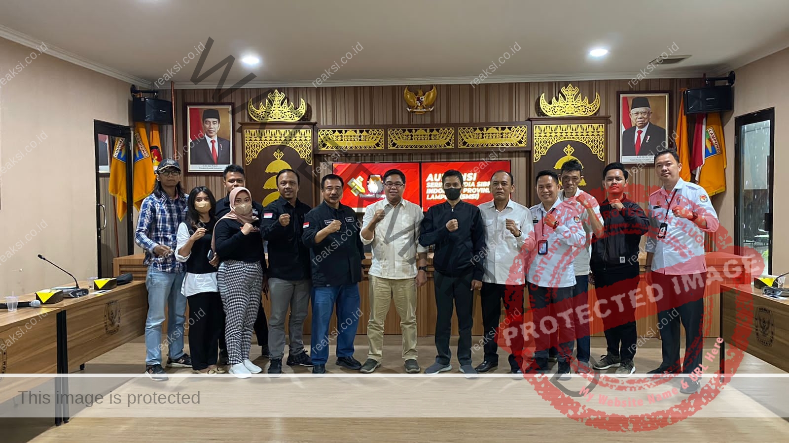 IMG 20221024 WA0208 Sukseskan Pemilu 2024, Pengurus SMSI Audensi ke Ketua KPU Provinsi Lampung