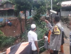 Akses Jalan Putus, Longsor Dialami 2 Warga Kupangkota Bandarlampung