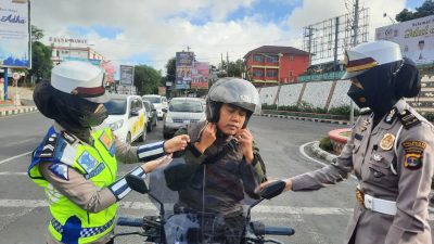 Tiadakan Tilang Manual, Satlantas Polresta Bandarlampung Siap Jalankan Instruksi Kapolri
