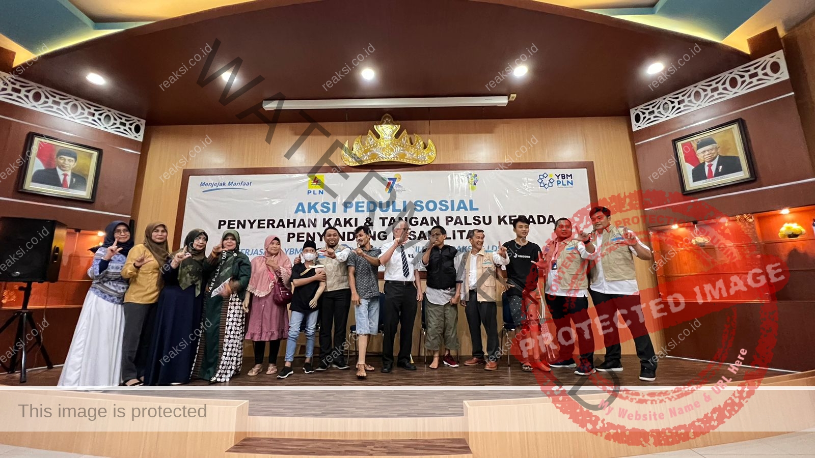 IMG 20221027 WA0237 Serahkan Bantuan Kaki dan Tangan Palsu, Yayasan Baitul Mall PT PLN (Persero) UPT Tanjung Karang Peduli Disabilitas