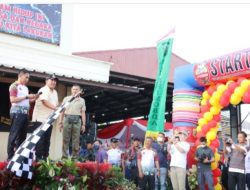 HUT Brimob Polri ke 77, Gubernur Provinsi Lampung Lepas Jalan Sehat