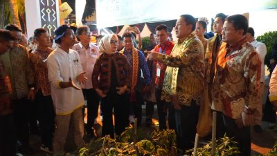 Lampung Fair 2022, Gubernur Lampung Kunjungi Anjungan Tubaba