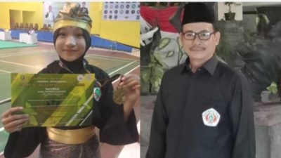 Berdarah Pendekar, Chelsi Anda Zahra Raih Juara I Dalam Kejuaraan Pencak Silat Lampung Berjaya Open III Tahun 2022